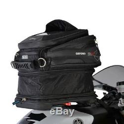 Oxford Q15R QR Motorcycle Motorbike 15L lightweight Map Holder Tank Bag Black