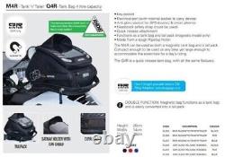 Oxford Q4R Quick Release Expandable Sports Motorcycle Tank Bag Blue