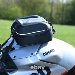 Oxford S-Series Q4s Waterproof Quick Release Motorcycle Motorbike Tank Bag Black