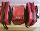 Oxford Sovereign Lifetime Luggage Motorcycle Panniers & Tank Bag. Red