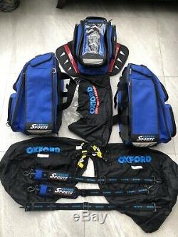 Oxford Sports Motorcycle Luggage Set Panniers and Tank bag
