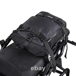 Pack Motorcycle Riding Rear Seat Luggage Saddlebag Outdoor Shoulder Bag 10/10/30
