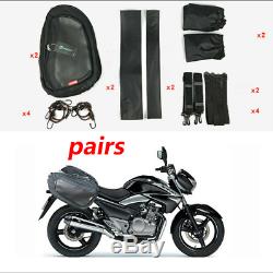 Pair Motorcycle Saddle Bags Luggage Pannier Waterproof Helmet Tank Bags 36-58L
