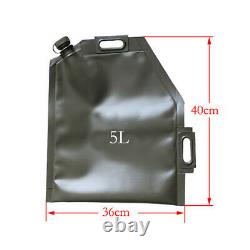 Portable 5L 10L 20L 30L Folding Oil Bag Spare Gas Fuel Tank Jerry Car Motorcycle