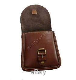 RE Classic Leather Magnetic Motorcycle Fuel Tank ToolBox Bag/Pouch cum carrybag