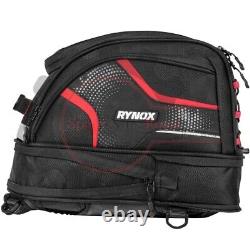 ROYAL ENFIELD MOTORCYCLES RYNOX MAGNAPOD TANK BAG with RAIN COVER