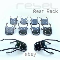 Rear Luggage Rack Frame Gloss Black For Honda Rebel CMX 300 500 1100 17-18-19-22