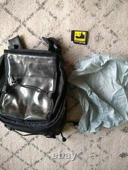 RevZilla Wolfman Blackhawk Tank Motorcycle Bag Luggage with Rain Cover! Pristine