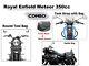 Royal Enfield Meteor 350 Leather Saddle Bag With Round Bag & Tank Bag Combo