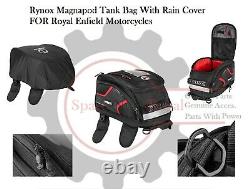 Royal Enfield Motorcycles Rynox Magnapod Tank Bag With Rain Cover