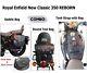 Royal Enfield New Classic 350 Reborn Leather Saddle Bag With Tank Bag Combo