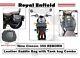 Royal Enfield New Classic 350 Reborn Leather Saddle Bag With Tank Bag Combo