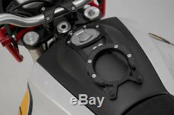 SW Motech Micro EVO Motorcycle Tank Bag & Tank Ring for Moto Guzzi V85 TT