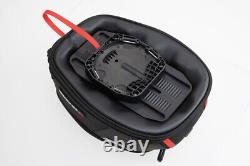 SW-Motech Pro Trial Expandable Motorcycle Tank bag for Pro quick lock tank ring
