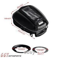 Saddle iPhone Ipad Waterproof Fuel Tank Bag For RC 125 250 390 2011-21