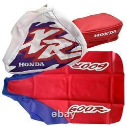 Seat cover Tank cover Tool fender bag for Honda XR 600 xr600 XR600R 96 purple