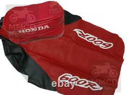 Seat cover Tank cover Tool fender bag for Honda XR 600 xr600 XR600R 97 1997 red