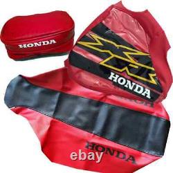 Seat cover tank cover and rear fender bag red for honda xr250r xr 250 2000-2003