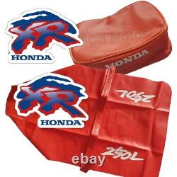 Seat cover tank decals and rear fender bag for honda xr250l xr 250l 93 fast ship