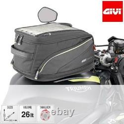 Set Tank Bag Motorcycle, Extensible 26L Tanklock GIVI EA131 Universal