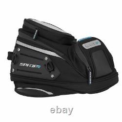 Spada Expandable Universal Motorcycle Motorbike Tank Bag Luggage Black 10l-14l