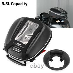 Storage Luggage Fuel Gas Tank Bag Flange For KAWASAKI Z125 Z250 Z400 Z650 Z900