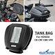 Street Motorcycle Saddle Tank Bag For Honda Cb500x Cb650r Cb300r Crf1000l Black