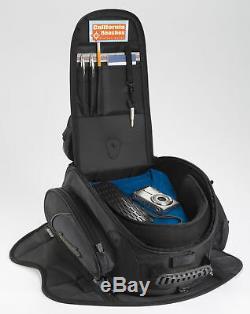 Tourmaster Elite Tri-Bag Motorcycle Sport Bike Tank Bag Magnetic Mount