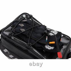 Tusk Olympus Motorcycle 8 litre Tank Bag Large Black/Grey-Dual Sport/Adventure