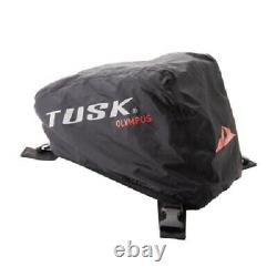 Tusk Olympus Tank Bag Black/Grey Large Motorcycle Dual Sport Enduro Adventure