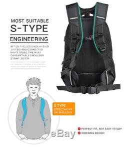 Universal Motorcycle Backpack Tank Case Carbon Fiber Color Helmet Bag Waterproof