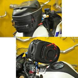 Universal Motorcycle Release Buckle Fuel Tank Bag Hard Shell Shoulder Backpack
