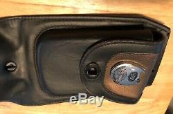 Used Harley Davidson 105th Anniversary Leather Tank Pouch Bag 105 Panel
