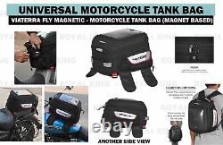 Viaterra Fly Tank Bag Magnet Based Fit For Universal Motorcycle