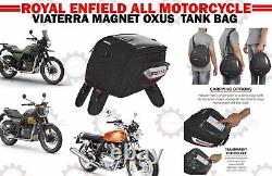 Viaterra Oxus Magnet Tank Bag 13L Royal Enfield All Motorcycle
