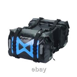 WILD HEART Waterproof Bag Motorcycle saddlebag 50L Tank Bag Motor Side Bag B