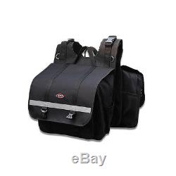 Water Resistance Pair of Universal Motorcycle Saddlebags Panniers Bags Luggage