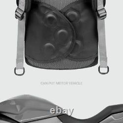 Waterproof Motorbike Backpack Motorcycle Bag Luggage Moto Tank Bag Racing Black