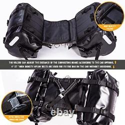Waterproof bag Motorcycle saddlebag 40L Tank bag Motor Side bag Color Black