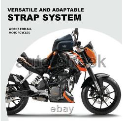 Zeon R1 Universal Motorcycle Tank Bag with Capsule Rain Cover (Fibre Tank)