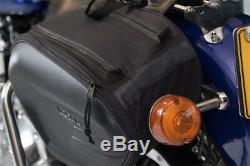 2pcs 36-58l Sacs De Moto Selle Bagages Pannier Casque Sacoches Withrain Cover