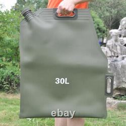 30l Portable Car Motorcycle Soft Oil Bag Cans Spare Oil Fuel Tank Essence Can