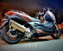 Arrière Universal Air Ride Kit Sac Choc 300,345mm Suspension Moto Withair Réservoir