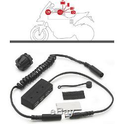 Givi S111 Kit Power Hub Usb Pour Sacoche De Réservoir Alimentation Électrique Ghostbikes Moto