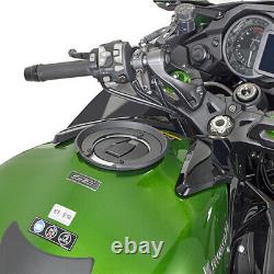 Givi Xs307 15 Litre Motorbike Motorbike Tank Bag & Bf51 Ring Flange Noir