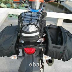 Moto Carburant Sac Saddle Sac Multifonctionnel Réservoir D'huile Sac À Casque Imperméable