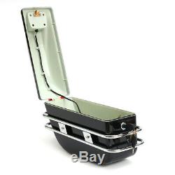 Moto Side Pannier Box Bagages Réservoir Hardtail Case Selle Sacs Rack