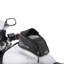 Oxford M2R Mini sacoche de réservoir magnétique pour moto avec poche anti-reflets 2 litres noir