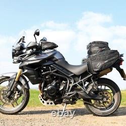 Oxford M2R Mini sacoche de réservoir magnétique pour moto avec poche anti-reflets 2 litres noir