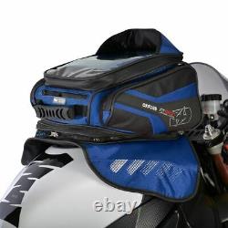 Oxford M30r Motorcycle Sac Réservoir Moto Magnétique Bleu 30l Nouveau Sacoche De Réservoir